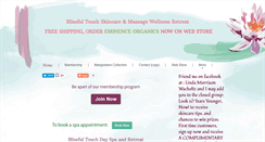 Desktop Screenshot of blissfultouchwellness.com